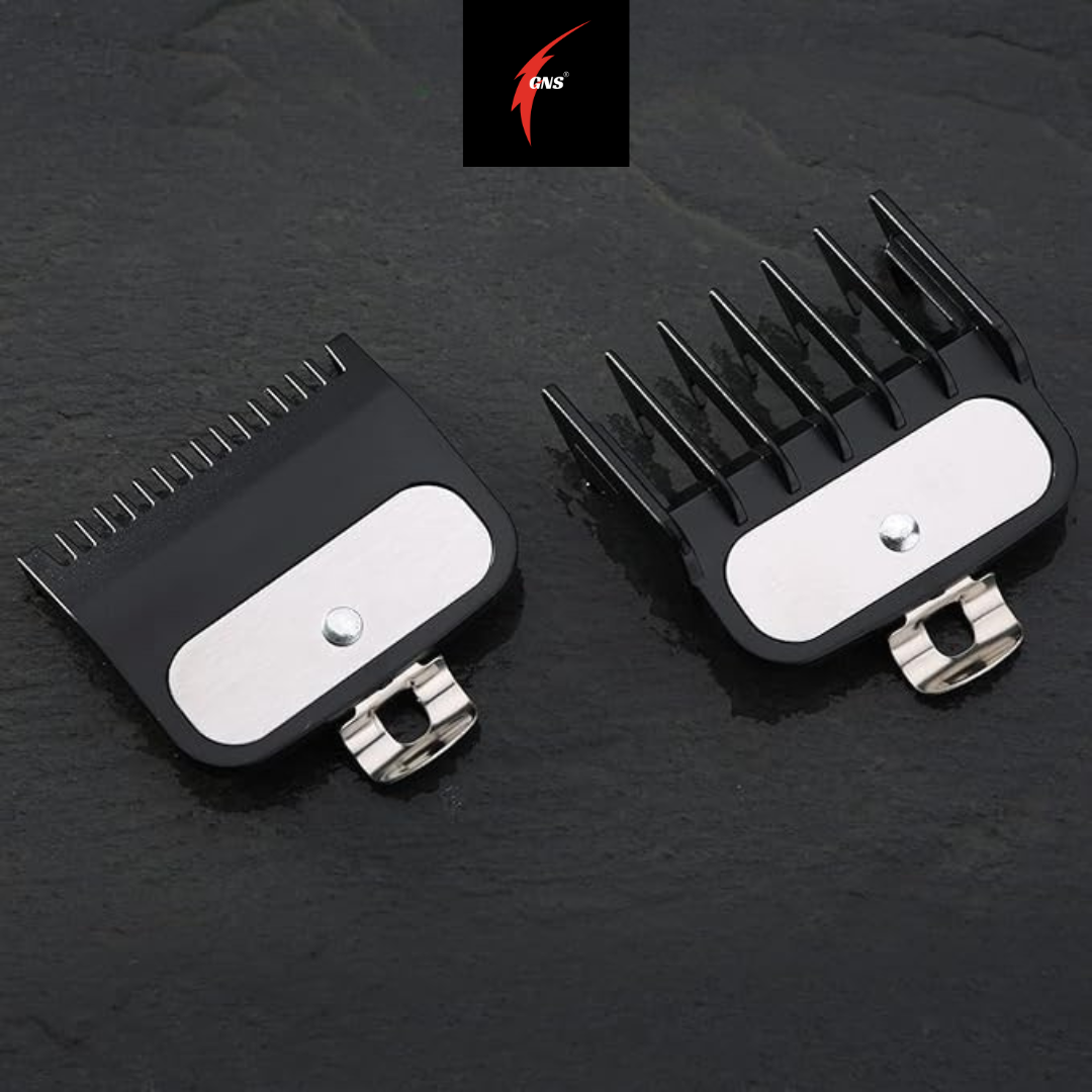 GNS Professional Hair Clipper and Trimmer attachment comb set