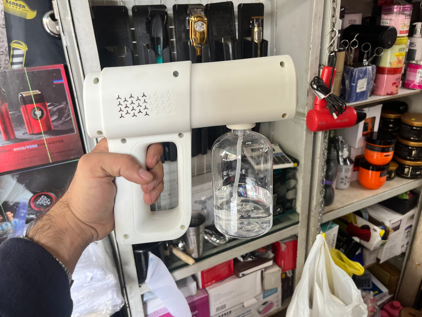 Cold steam nano gun