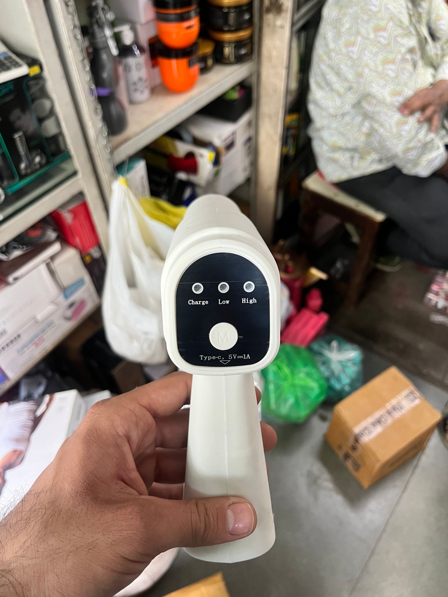 Cold steam nano gun