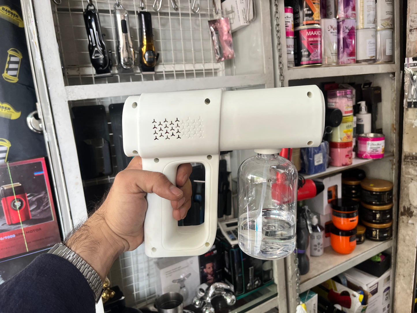 Cold steam nano gun