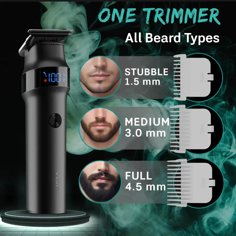 VGR V-987 Professional Hair Trimmer for men, 400 mins battery backup, VGR Trimmer for men