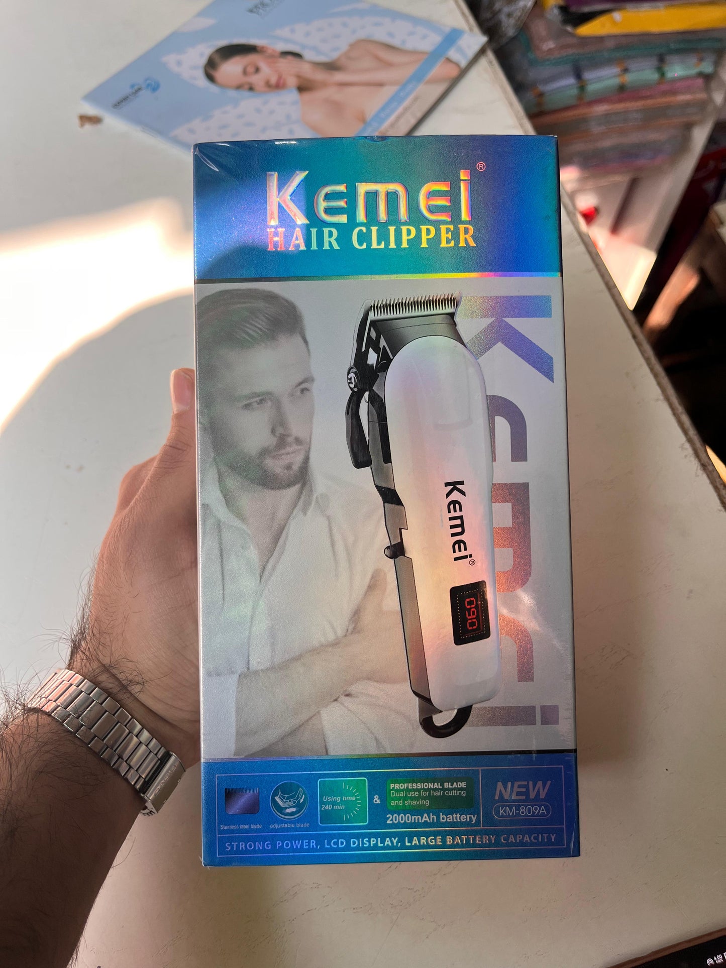 Original Kemei KM-809A Trimmer for men