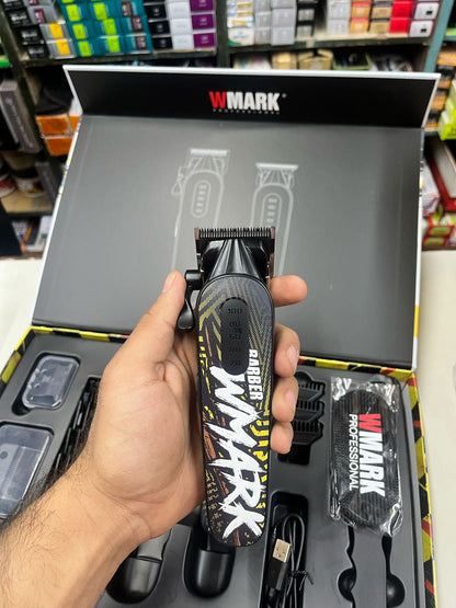 Wmark Formula W1 Hair Trimmer and Clipper Combo Set with Extra Blades, Fading Brush and Cutting Comb