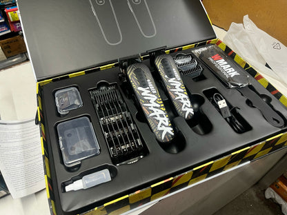 Wmark Formula W1 Hair Trimmer and Clipper Combo Set with Extra Blades, Fading Brush and Cutting Comb