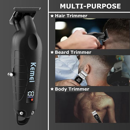 Kemei KM-2293 Professional Cordless Beard & Hair Trimmer for Men