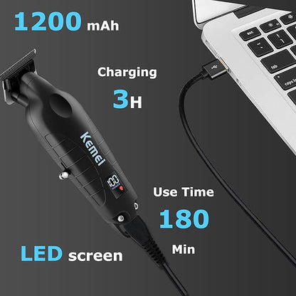 Kemei KM-2293 Professional Cordless Beard & Hair Trimmer for Men