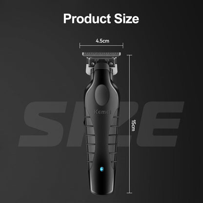 Kemei KM-2299 Professional Hair & Beard Trimmer for Men | Cordless | USB Rechargeable