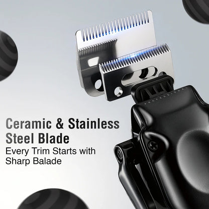 VGR V-656 Professional Cordless Beard & Hair Trimmer for Men | Rechargeable