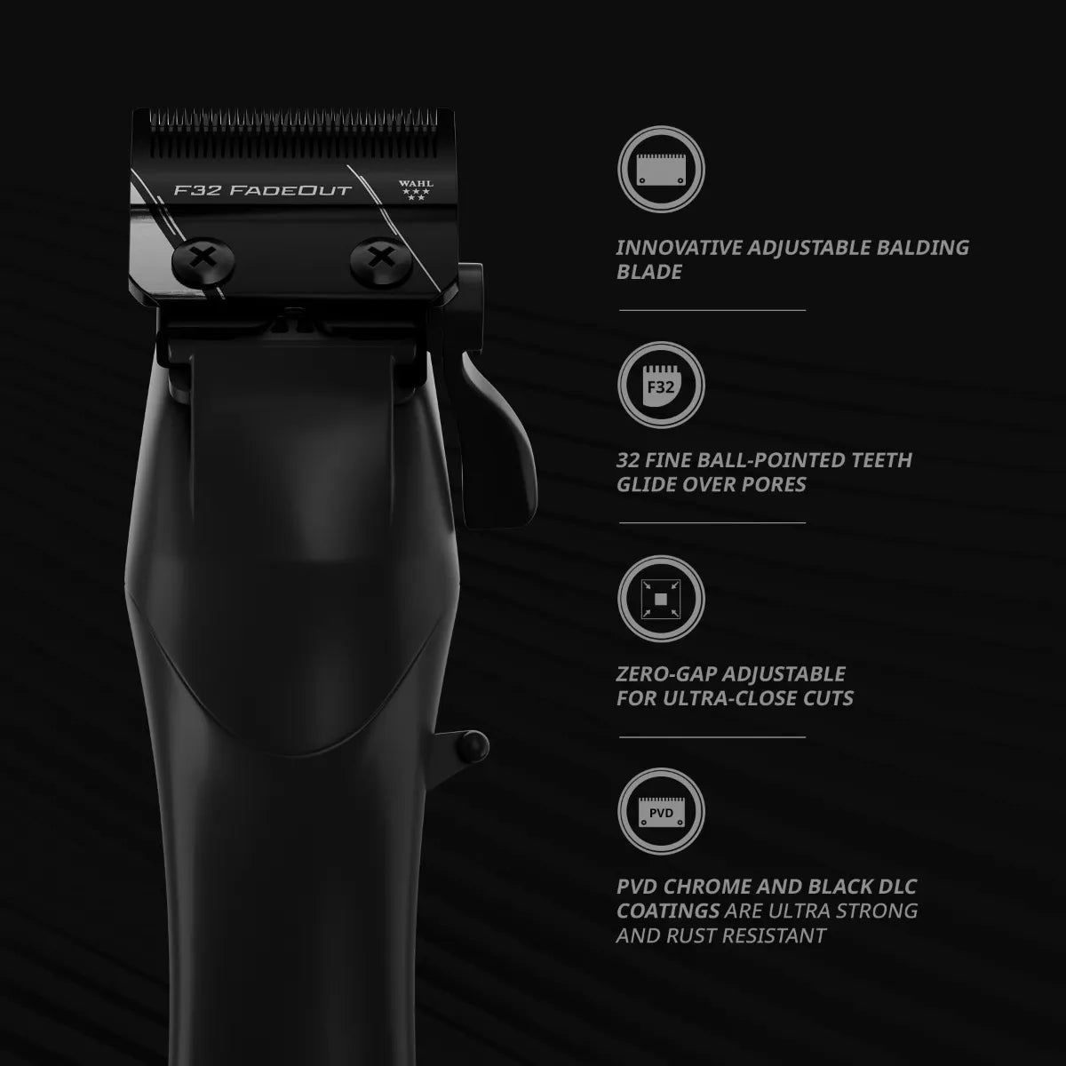 WAHL Vapor™ Professional Cordless Clipper | Next-Generation Fade & Bulk Cutting Clipper